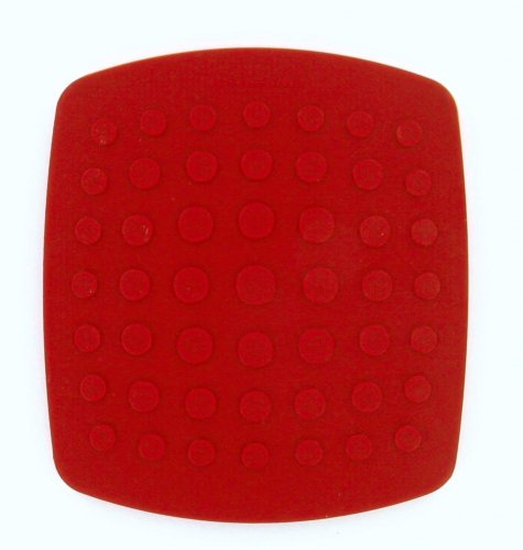 KitchenAid KS331ER Professional Series Dual sided Silicone Trivet, Red