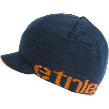 Etnies Herren VISOR BEANIE BREADWINNER, navy/orange, One Size, 4140000548 Preisvergleich