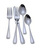 Reed & Barton EveryDay Colby 45-Piece Stainless-Steel Flatware Set, Service for 8