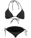JAMAICAN STYLE String Bikini (Black), 200-T1/200-B5T