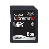 Sandisk 8GB Extreme 3 SD HC