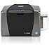 Fargo DTC1250e Single Sided USB Card Printer with Supplies Bundle (50605)