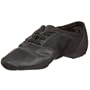 Capezio Women's 358 Split-Sole Jazz Shoe,Black,7.5 M US