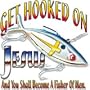 Hooked On Jesus Adult T-Shirt
