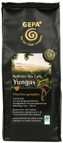 Gepa Bolivien Bio Cafe Yungas, 1er Pack (1 x 