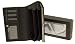 Saddler Suede Leather Ladies / Women's Internal Frame Matinee Purse, Black
