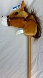 Brown Hobby Horse on Stick