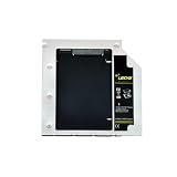 LEICKE DUAL 2.HDD/SSD adattatore SATA per hard disk SATA, compatibile con tutti i notebook SATA con spessore di unit� bay di 9,5mm | Modello di Seconda Generazione SATA drive bay con LEICKE hiper-speed technology (ottimizzato per SSD) Compatibile con: Acer Aspire 4810T 4820TG 4830TG TimelineX 8573TG-2624G64Mnkk TravelMate 8473TG-2414G50Mnkk, - ASUS K56 UX50V U56E-XX028V U46SV-WX036V - DELL Studio XPS-13 Latitude E6400 E6500 E4300 Precision M2400 M4400 M4500 M6600 M4600 Inspiron 15R N5110 14z N411z Vostro 3300 - IBM LENOVO Thinkpad W500 T400 T410 T410s T420s 4174-PEG - Apple MacBook Pro v5 15 Aluminium Pro 17" 15" e 13" ecc.di Leicke