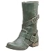 Kenzie Women's Obiama Boot,Green Leather,8.5 M
