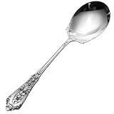 Wallace Rose Point Cream Soup Spoon