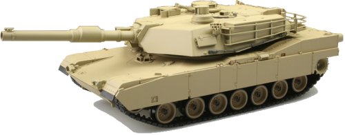Childrens Toyshop  Toys : Remote Control 1:24 Scale M1A2 Abrams Tank in Desert Camouflage RC BB Firing Battle Tank
