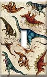 Dinosaur Toss Switch Plate