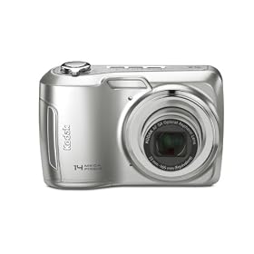 Kodak EasyShare C195 Digital Camera - Silver (14 MP,5x Optical Zoom 3.0 inch LCD)