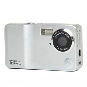 Touch Global Ltd.K50 2.7 TFT Max 14MP 4X Digital Zoom Digital Camera - (Silver)
