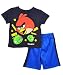 Angry Birds "Red Menace" 2-Piece Outfit (Sizes 4 - 7) - navy, 6