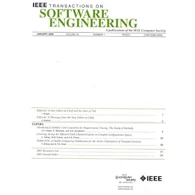 Ieee Transactions on Software Engineering by 
