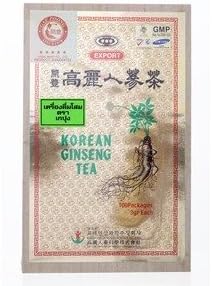 Kaepoong : Premuim Korean Ginseng Tea 100% (3g. x 100 Sachets) Best Seller of Thailand