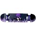 PRO Skateboard Complete KROWN Purple Flame 7.5"