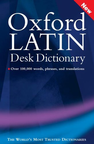 City Travel Guides Discounted  Books : Oxford Latin Desk Dictionary
