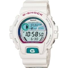 Men's White G-Shock G-Lide Moon Tide Phase 