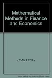 Mathematical methods in finance and economics