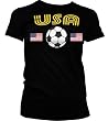 USA Soccer Juniors T-shirt, United States of America National Pride Juniors Shirt