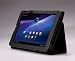 MoKo(TM) Folding Cover Case With Stand for Toshiba Thrive 10.1-Inch Android Tablet (Black)