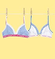 2 Pack - Autograph Cotton Rich Frill Trim Assorted Bras