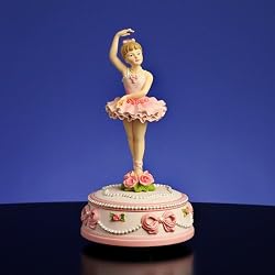 Ballerina and Bows Rotating - Figurine