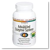 Rainbow Light Advanced Enzyme System, Plant-Source, Vcaps, 180 vcaps
