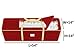 Covermates Keepsakes Garland Duffle Bag – Durable Polyester, Reinforced Handles, Fits up to 25 Foot Garland Depending on Thickness - Holiday Storage, Red