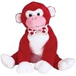 Ty Beanie Babies - VALENTINE Monkey Plush