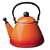 Le Creuset Kone Kettle with Whistle, Volcanic, 1.6 Litre