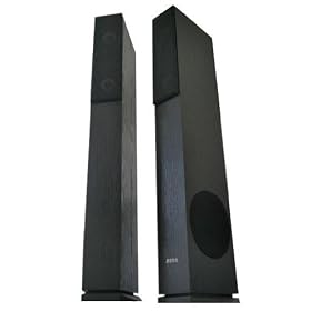 Beng Pair Floorstanding LB4707 4 Way Speakers 960 Watts - Black