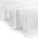 GFCC 60x102'' Polyester White Tablecloth Rectangle Table Cloth for 6ft Table Washable Polyester Wedding Party Supplies Buffet Table Cover