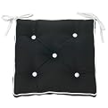 Isaac Mizrahi Chair Pad - Black