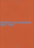 Produkt-Bild: Herzog & de Meuron. Das Gesamtwerk /The Complete Works: Herzog & de Meuron 1992-1996: BD 3
