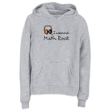 Sweatshirt Woman Heather Gray  I Wanna Math Rock  Music
