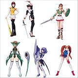 Namco Girls Super Real Figure Part 4 Gashapon 6 Figure Set W/ Soul Calibur SophiaIMAGE