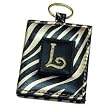 Monogram Letter L Keychain with Mirror