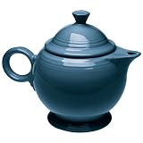 Homer Laughlin China Fiesta Cobalt Blue Teapot 44 Oz.