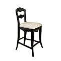 Antique Black Hills of Provence Counter Stool