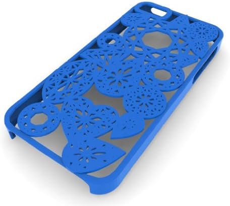 3D Printed Diamonds iPhone 5 Case, Blue