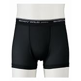 (ボディーワイルド)BODY WILD SPORTS アクティコットメッシュリバーシブル ボクサーパンツ ブラック M BP1270