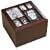 Umbra 308620-656 Multi Photo Aufbewahrungsbox f�r 500 Fotos 10 x 15 cm walnuss