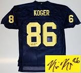 Kevin Koger Signed Michigan Wolverines Jersey