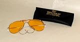 10200 Air Force Style Sunglasses,Silver Frame/Smoke Lens,one size