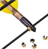 Allen Company Crimp On Archery String Nocking Points (Large, 5-pack)
