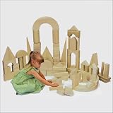 Early Childhood Resources ELR-080 170 Piece Hardwood Building Block Set