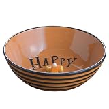 Grasslands Road All Hallow'S Eve Peek A Boo Candy Corn Bowl, 8-Inch by 2/5-Inch